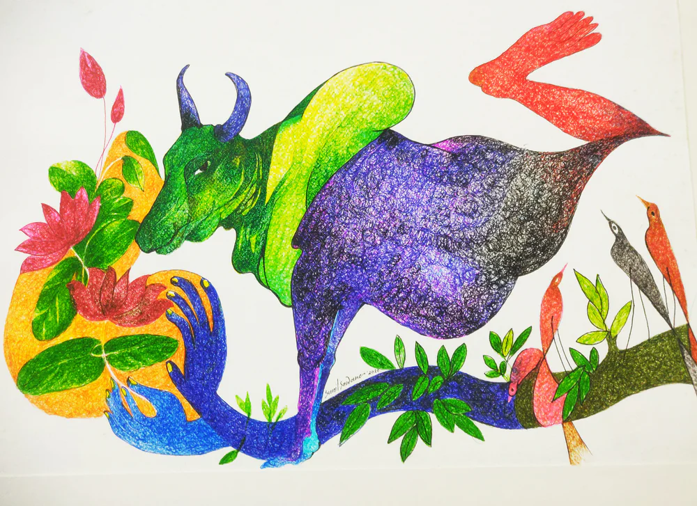 Floral Guardian artwork